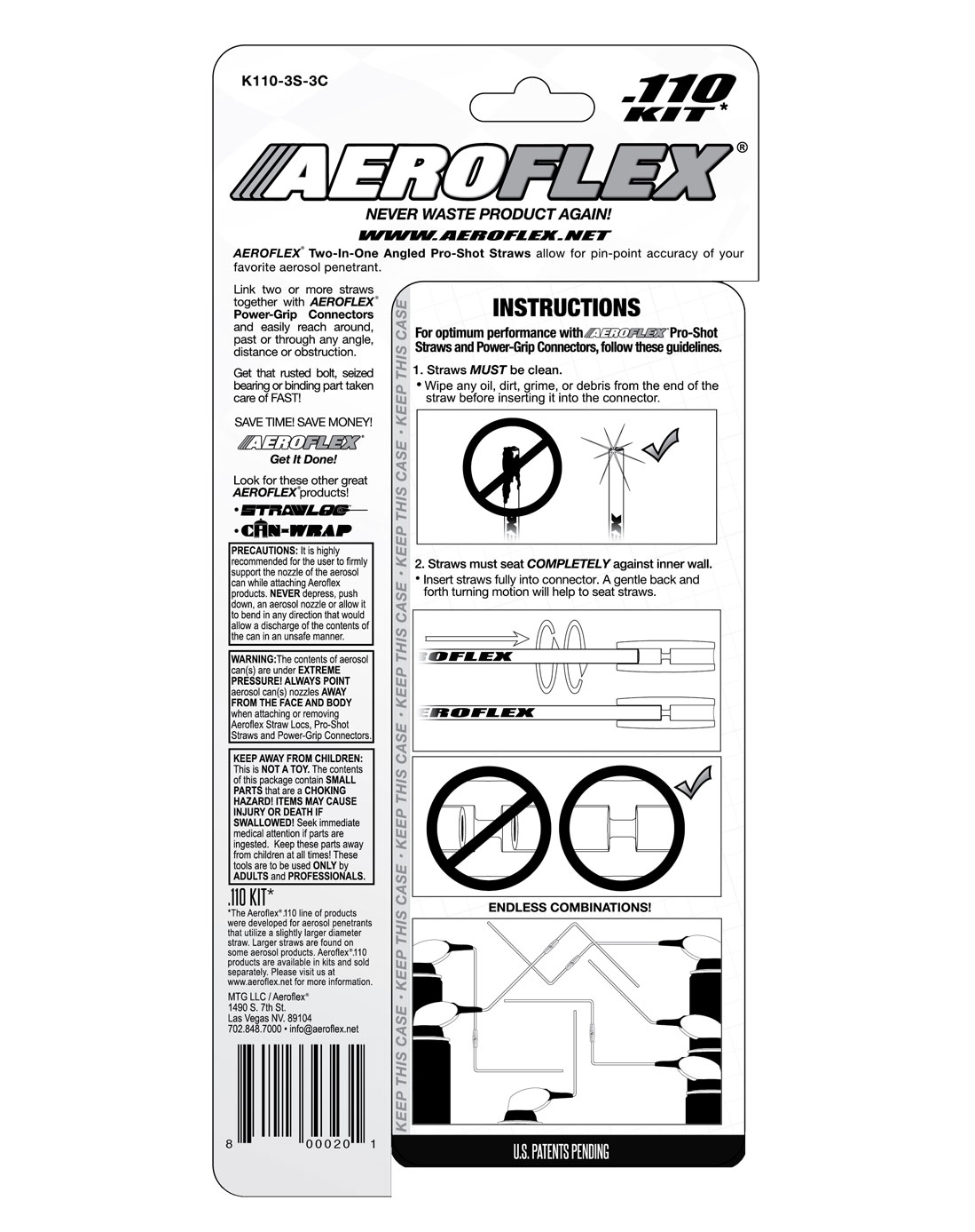 Aeroflex® .110 Kit | Aeroflex