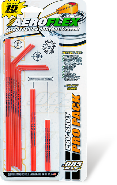 Aeroflex .085 ProPack Kit For small diameter aerosol straws